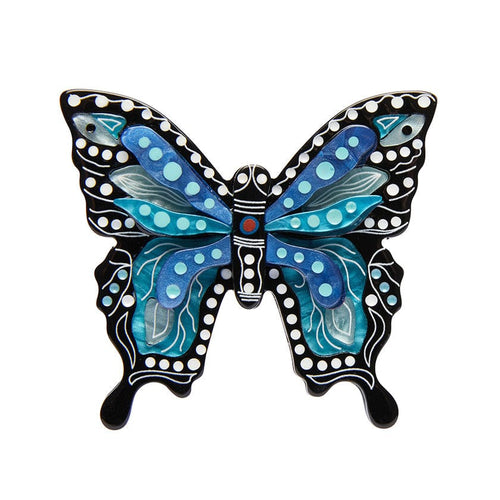 Erstwilder The Butterfly 'Gunggamburra' Brooch AL1BH13