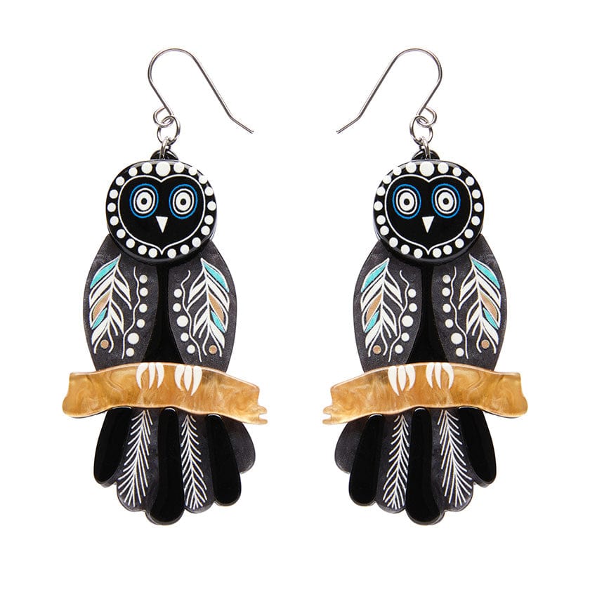 Erstwilder The Owl 'Gugu' Earrings AL1EG05