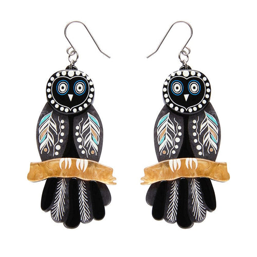 Erstwilder The Owl 'Gugu' Earrings AL1EG05