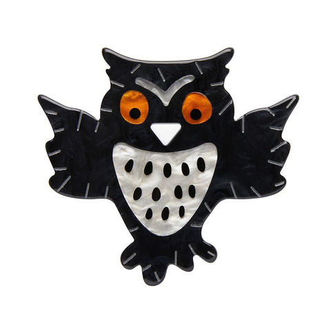 Erstwilder A Halloween Hoot Brooch AP1BH06