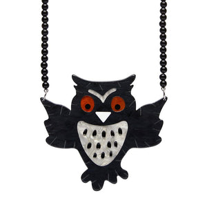 A Halloween Hoot Necklace