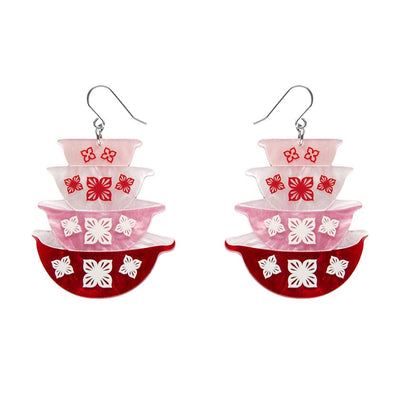 Nanna’s Prized Flower Bowls Earrings
