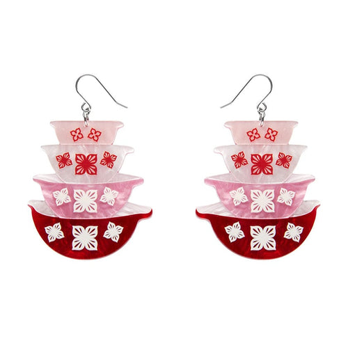 Erstwilder Nanna’s Prized Flower Bowls Earrings AQ1EG01