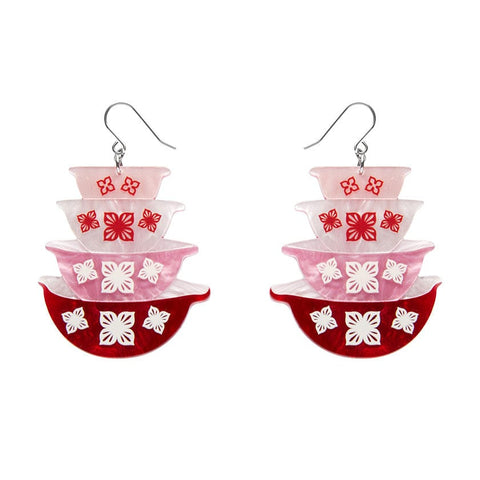 Erstwilder Nanna’s Prized Flower Bowls Earrings AQ1EG01
