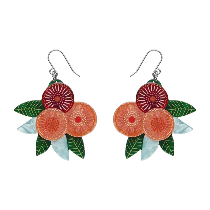 Erstwilder Brilliant Blossoms Flowering Gum Drop Earrings AR1EG05