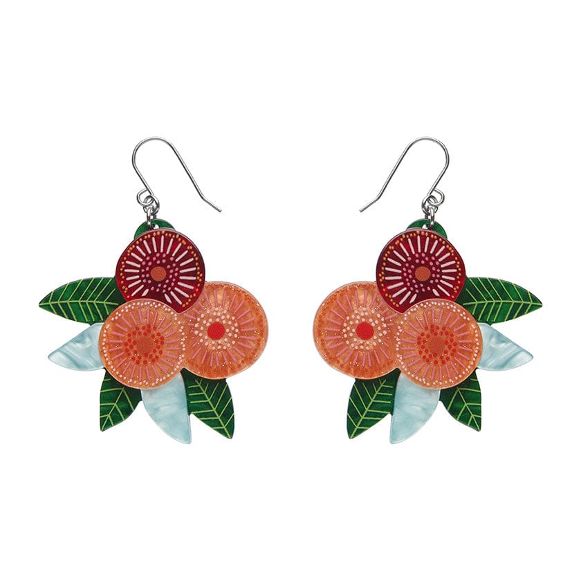 Erstwilder Brilliant Blossoms Flowering Gum Drop Earrings AR1EG05