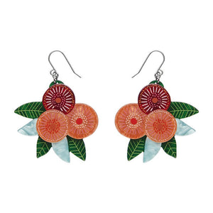 Brilliant Blossoms Flowering Gum Drop Earrings