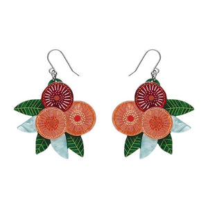 Brilliant Blossoms Flowering Gum Drop Earrings