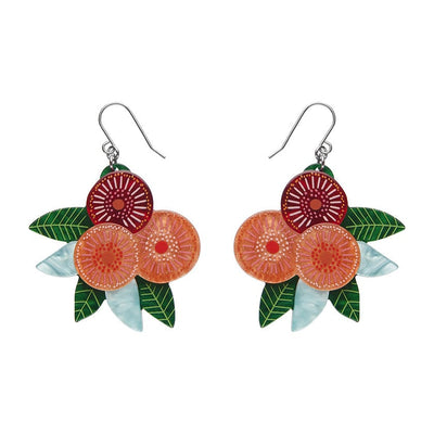 Brilliant Blossoms Flowering Gum Drop Earrings