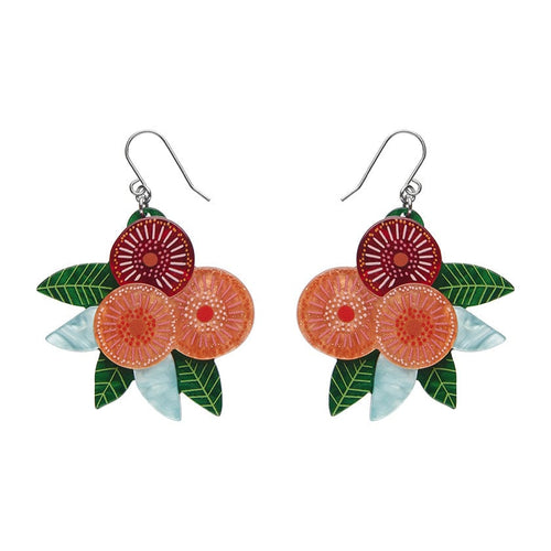 Erstwilder Brilliant Blossoms Flowering Gum Drop Earrings AR1EG05