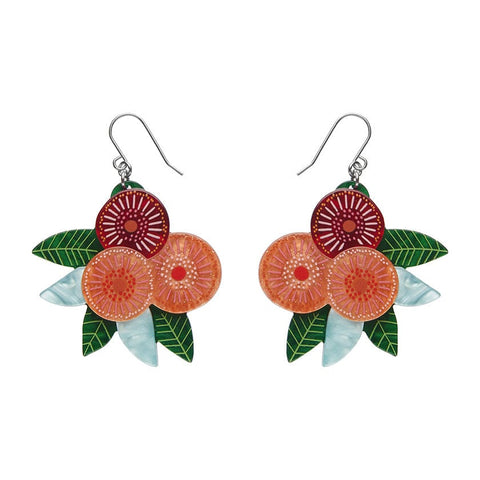 Erstwilder Brilliant Blossoms Flowering Gum Drop Earrings AR1EG05
