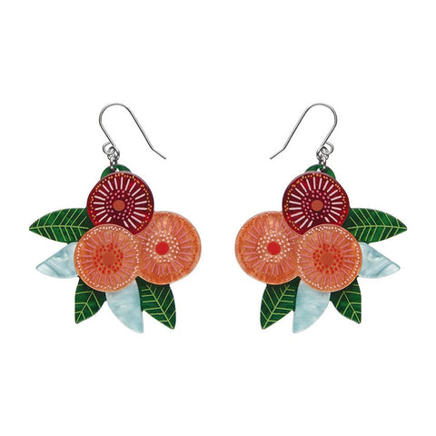 Erstwilder Brilliant Blossoms Flowering Gum Drop Earrings AR1EG05