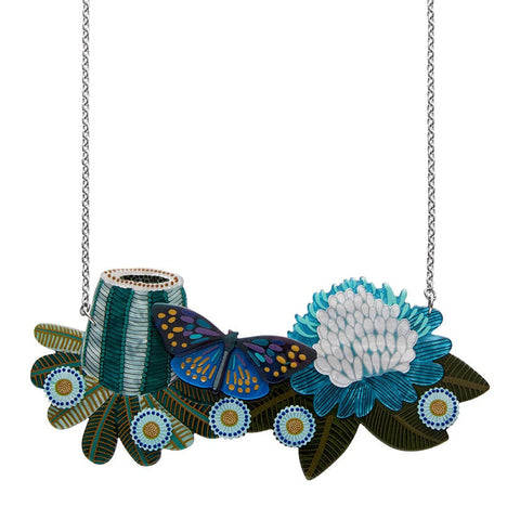 Erstwilder Fluttering in the Florals Necklace AR1NS01