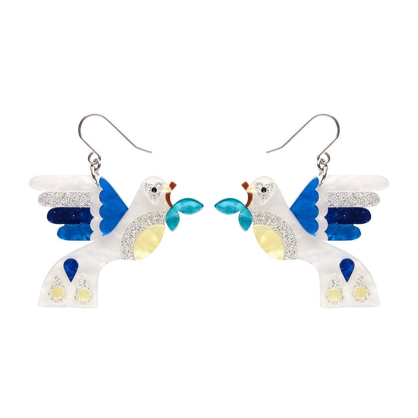 Erstwilder Peace & Love Drop Earrings AS1EG01