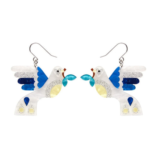 Erstwilder Peace & Love Drop Earrings AS1EG01