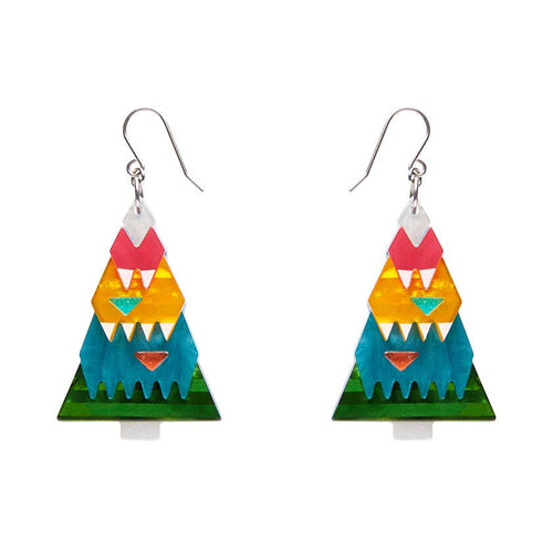Erstwilder O Christmas Tree Drop Earrings AS1EG04