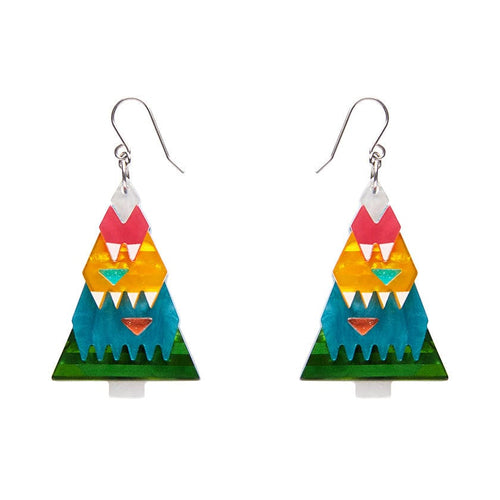 Erstwilder O Christmas Tree Drop Earrings AS1EG04