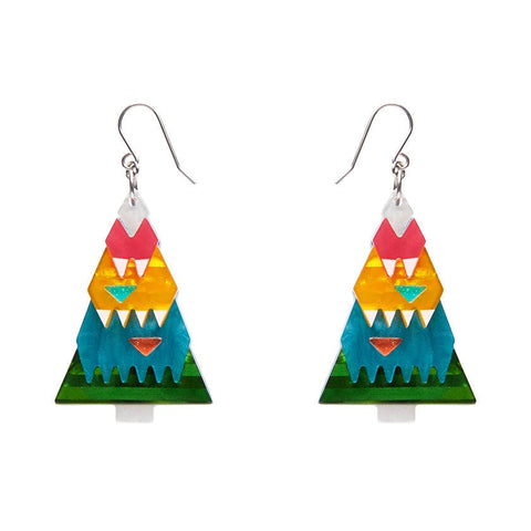 Erstwilder O Christmas Tree Drop Earrings AS1EG04