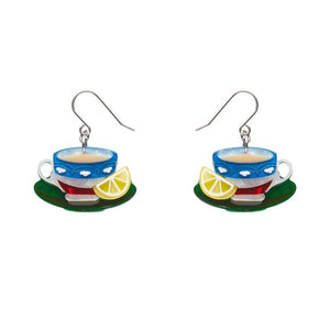 Cuppa Tea Drop Earrings
