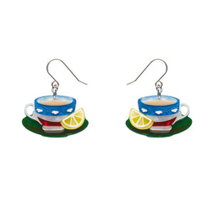 Cuppa Tea Drop Earrings