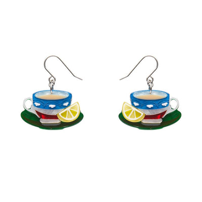 Cuppa Tea Drop Earrings