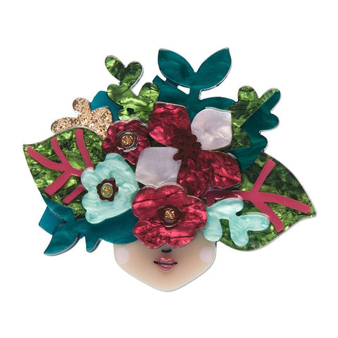 Spring to Life Brooch  -  Erstwilder  -  Quirky Resin and Enamel Accessories