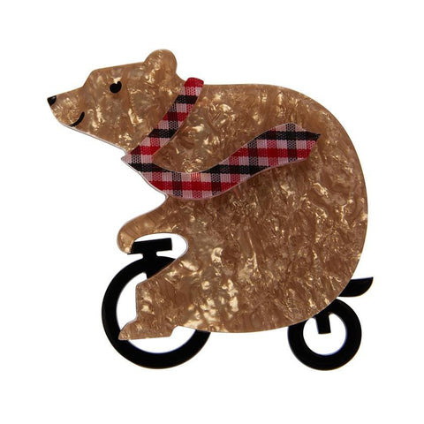 Erstwilder Grouchy Bear Brooch BH4038-9100