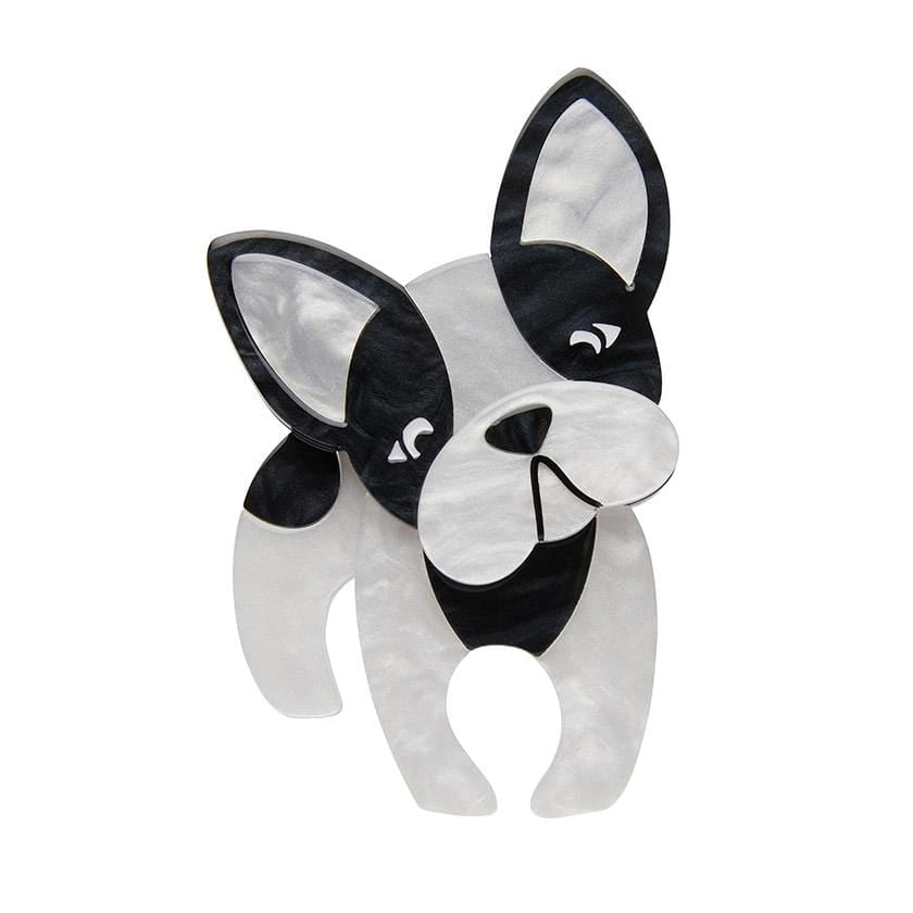Erstwilder Fabian the French Bulldog Brooch BH5272-7080
