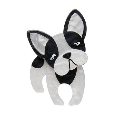 Fabian the French Bulldog Brooch
