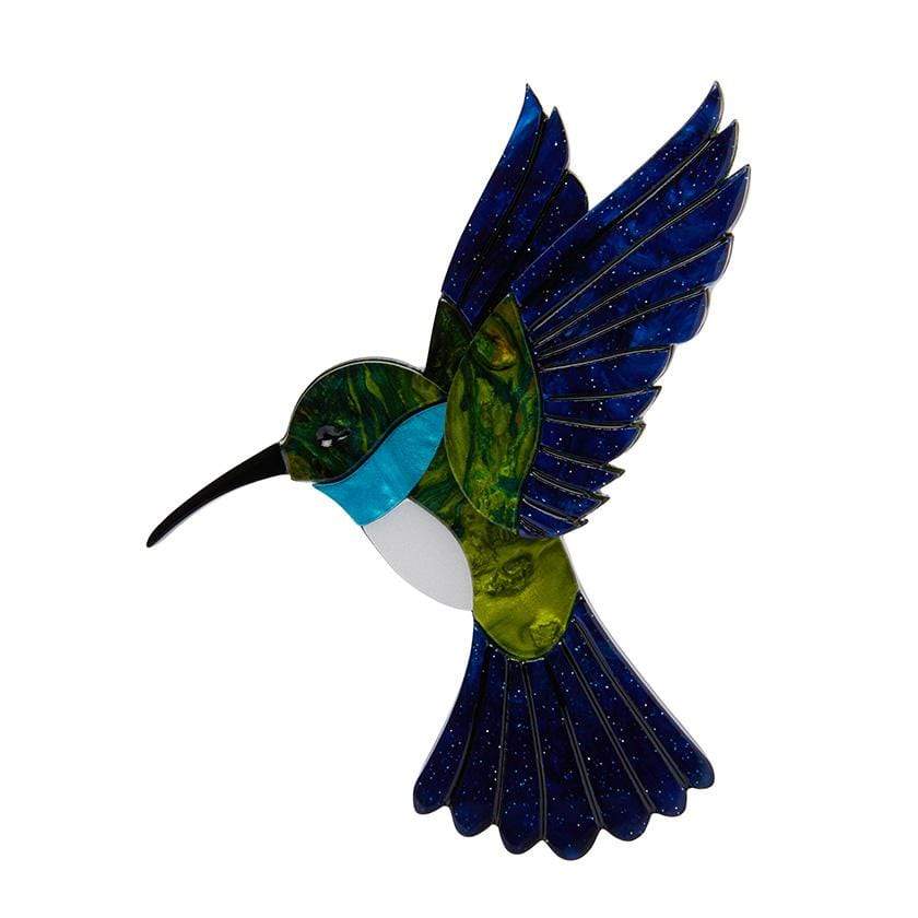 Erstwilder Hyacinth the Hummingbird Brooch BH5282-4030