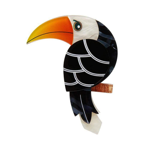 Erstwilder Terrence the Toucan Brooch BH5461-7001