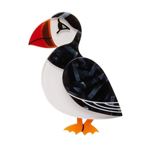 Piccolo Puffin Brooch