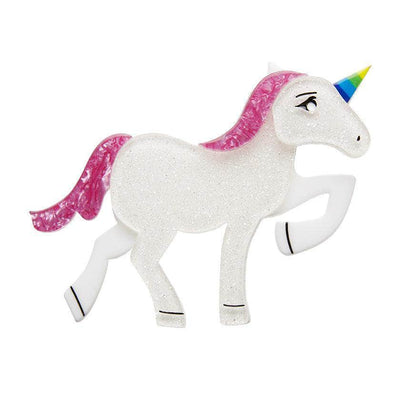Ula the Unicorn Brooch