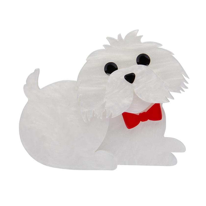 Erstwilder Marc the Maltese Brooch BH6067-8010