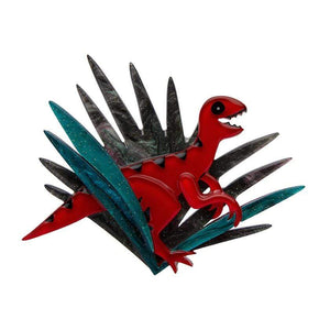 The Lone Raptor Brooch