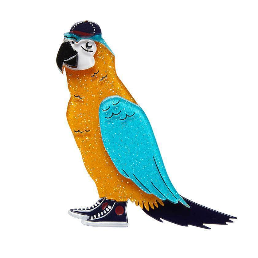 Erstwilder Corey the Macaw Brooch BH6673-6030