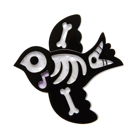 Erstwilder Birdie Boo Brooch BH6750-7080