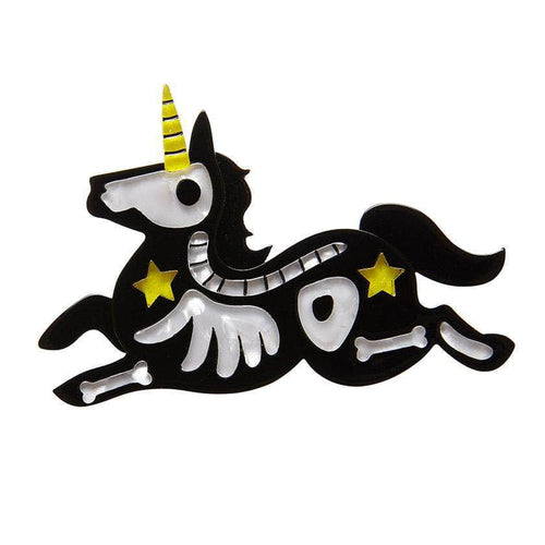 Erstwilder Unicorn Moon Brooch BH6752-7080