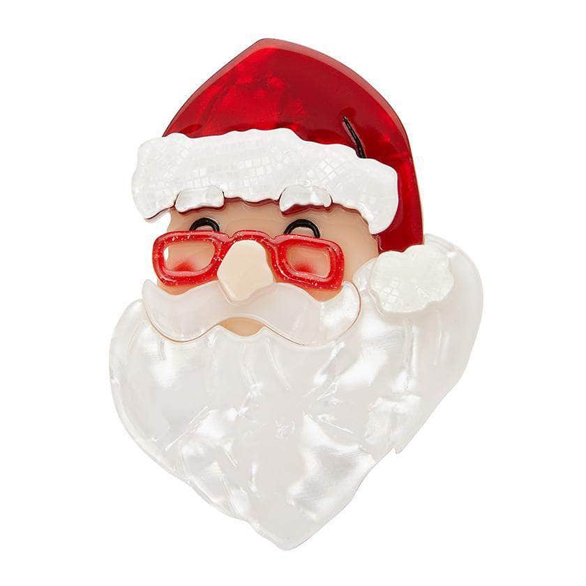 Erstwilder Father Christmas Brooch BH6753-1080