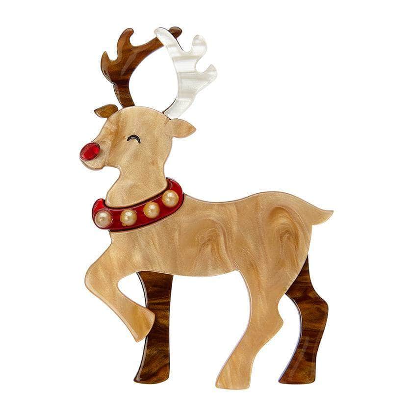 Erstwilder Guide My Sleigh Brooch BH6761-9010