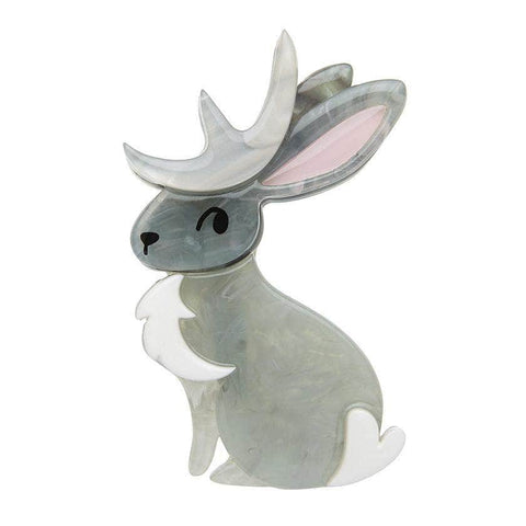 Erstwilder Stagbunny Brooch BH6769-7180