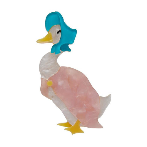 Erstwilder Jemima Puddle-Duck Brooch BH6779-2030