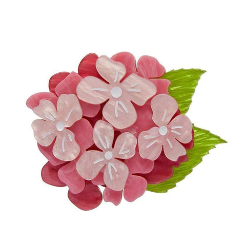 Erstwilder Heartfelt Hydrangea Brooch BH6793-2040