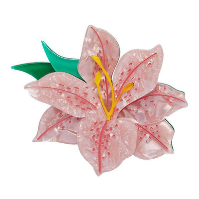 Frilly Lily Frond Brooch