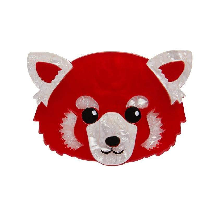 Erstwilder Lesser Rusty Red Panda Brooch BH6860-1000