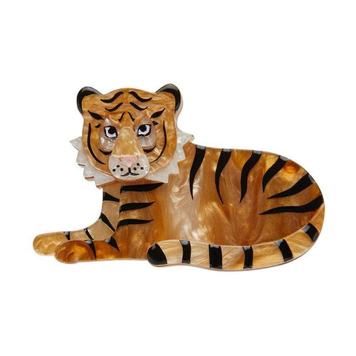 Erstwilder Hairy Hobbes Tiger Brooch BH6866-6300