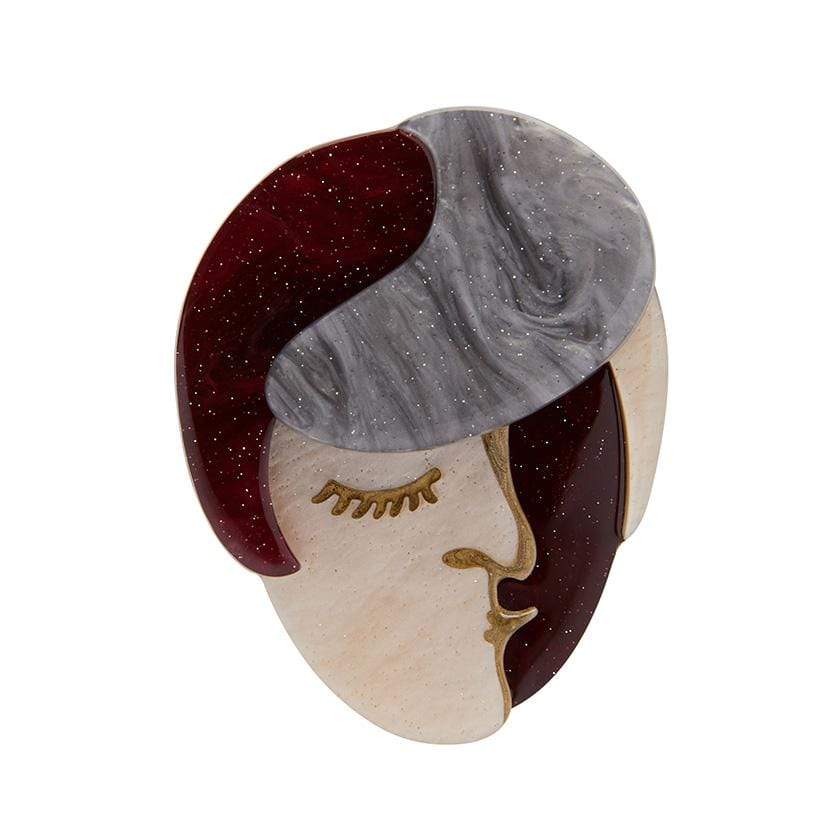 Erstwilder Vogue Visage Brooch BH6889-1267