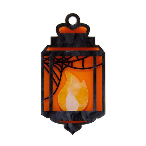 Erstwilder Guiding Light Lantern Brooch BH6904-6170