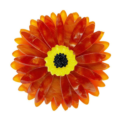 Sunshine of Life Gerbera Brooch