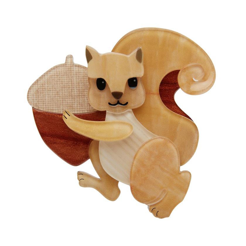 Erstwilder Squirreled Away Brooch BH6932-9290